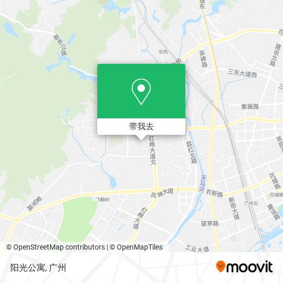 阳光公寓地图