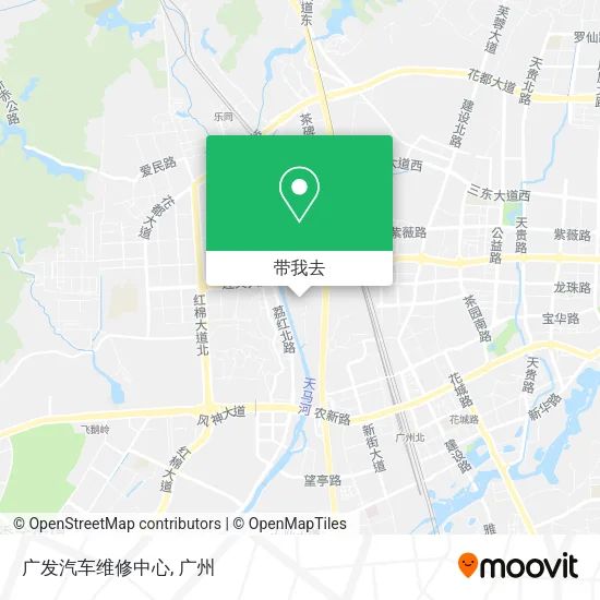 广发汽车维修中心地图