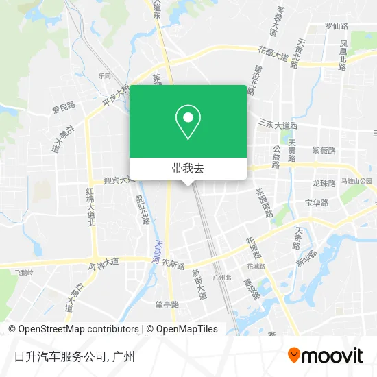 日升汽车服务公司地图