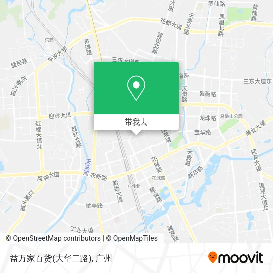 益万家百货(大华二路)地图