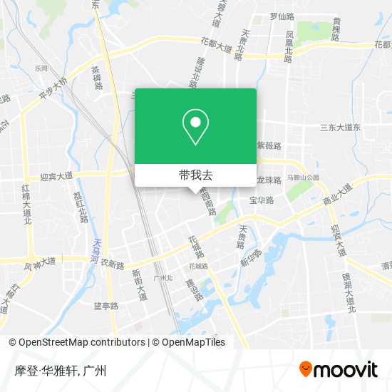 摩登·华雅轩地图