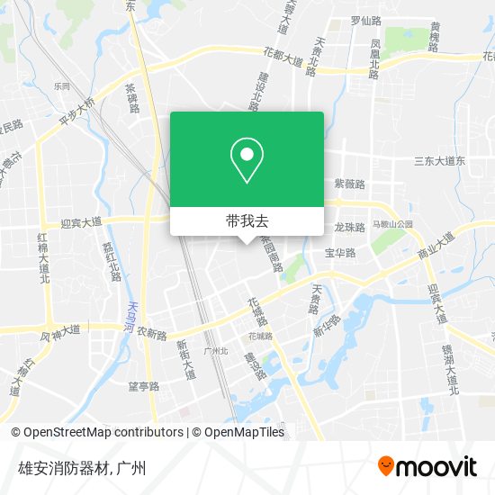 雄安消防器材地图