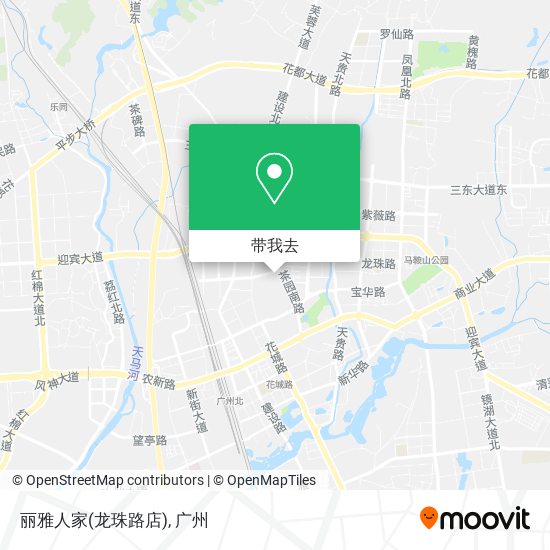 丽雅人家(龙珠路店)地图
