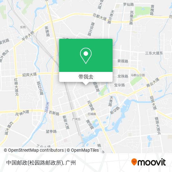 中国邮政(松园路邮政所)地图