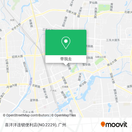 喜洋洋连锁便利店(NO.2229)地图