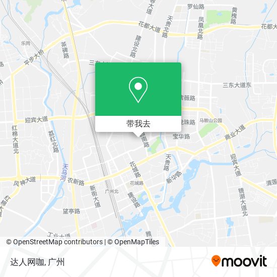 达人网咖地图