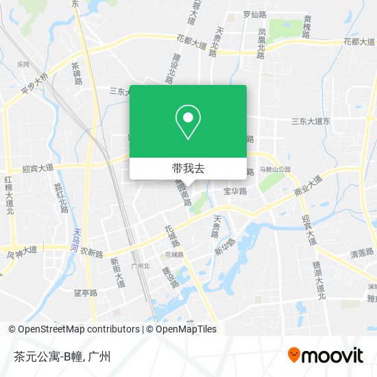 茶元公寓-B幢地图