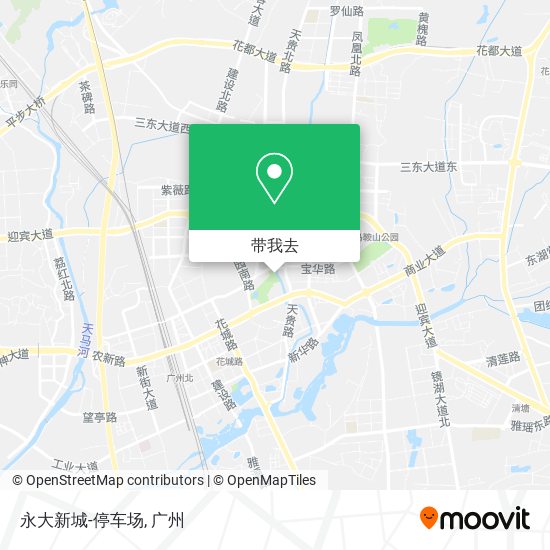 永大新城-停车场地图