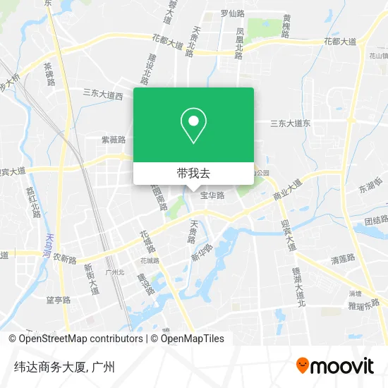 纬达商务大厦地图