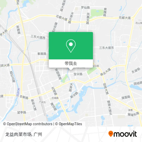 龙益肉菜市场地图