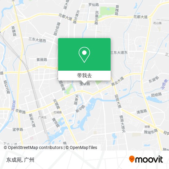 东成苑地图