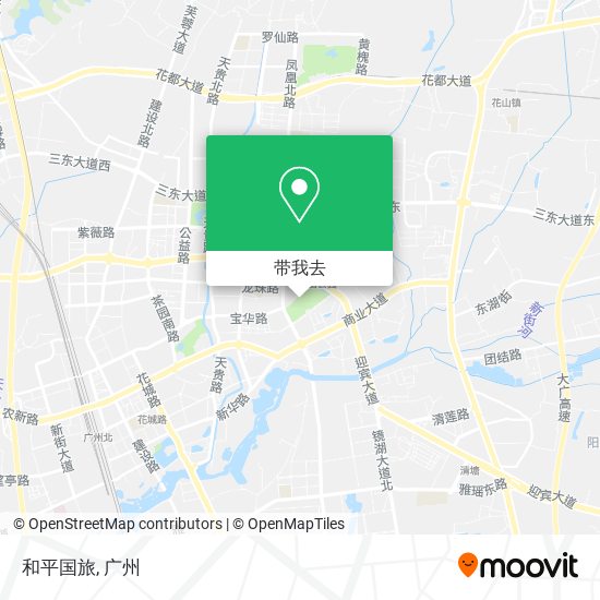 和平国旅地图