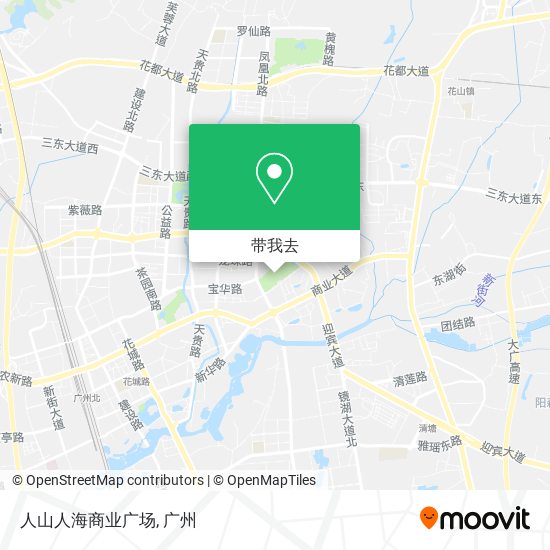 人山人海商业广场地图
