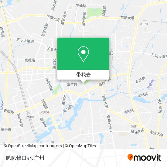 叭叭怡口虾地图