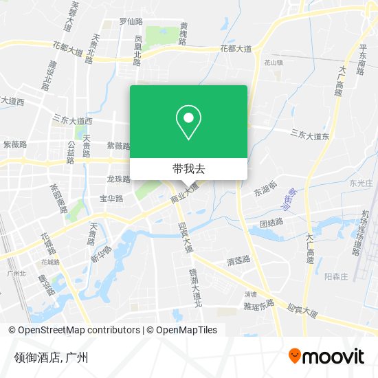 领御酒店地图