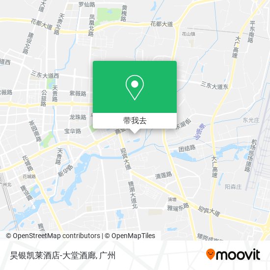 昊银凯莱酒店-大堂酒廊地图