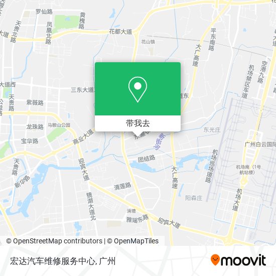 宏达汽车维修服务中心地图