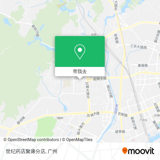 世纪药店聚康分店地图