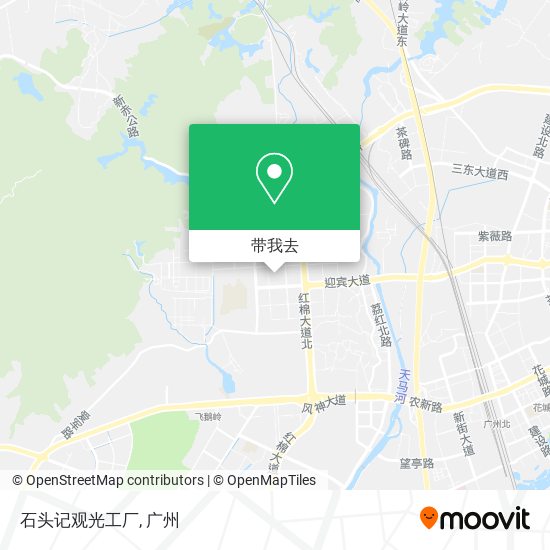 石头记观光工厂地图