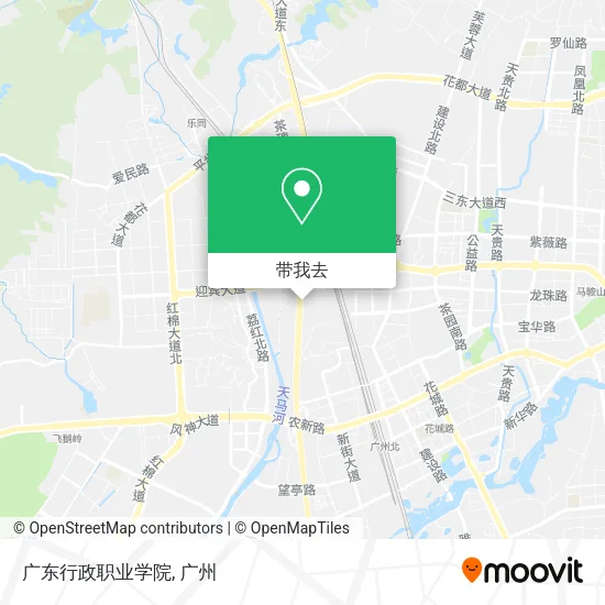 广东行政职业学院地图