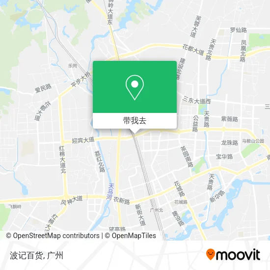 波记百货地图
