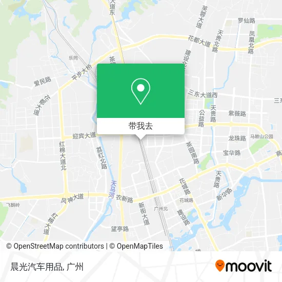 晨光汽车用品地图