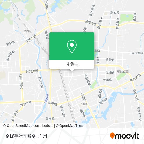 金扳手汽车服务地图