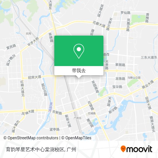 育韵琴星艺术中心棠澍校区地图