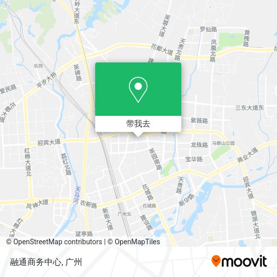 融通商务中心地图
