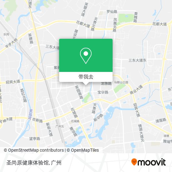 圣尚原健康体验馆地图