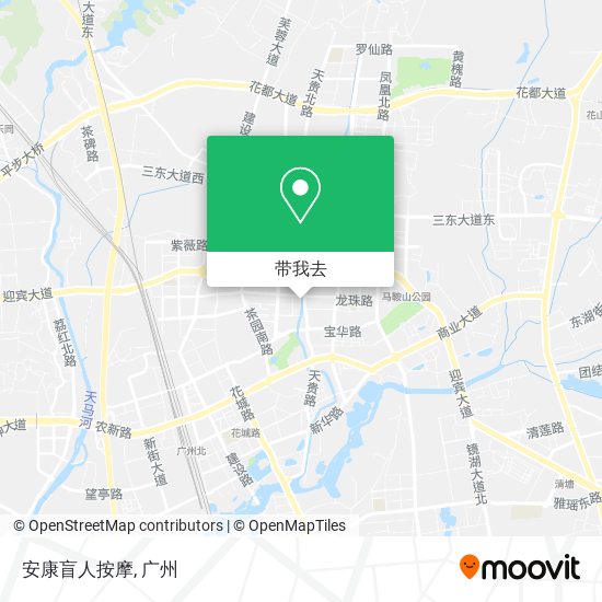 安康盲人按摩地图