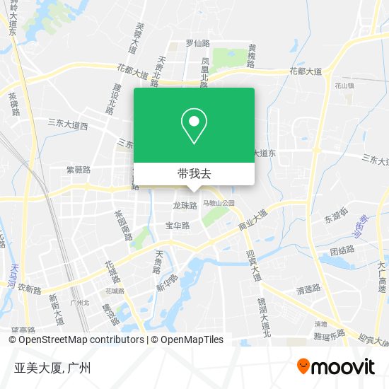 亚美大厦地图