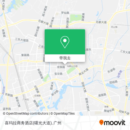 喜玛拉商务酒店(曙光大道)地图