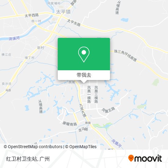 红卫村卫生站地图