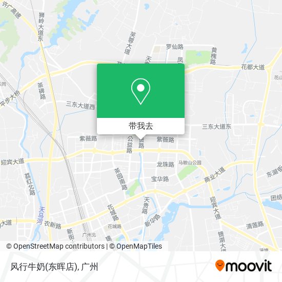 风行牛奶(东晖店)地图
