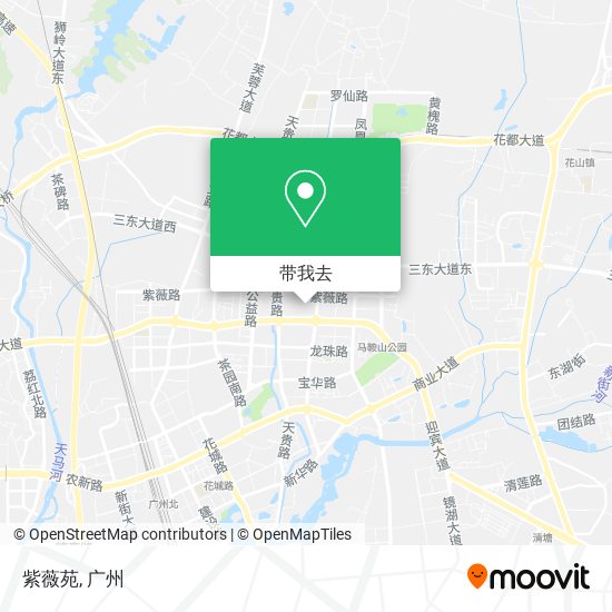 紫薇苑地图