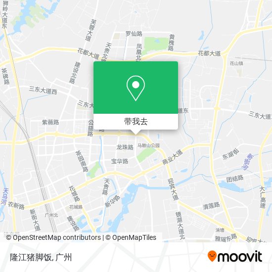 隆江猪脚饭地图