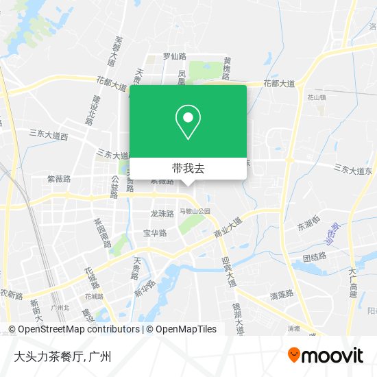 大头力茶餐厅地图