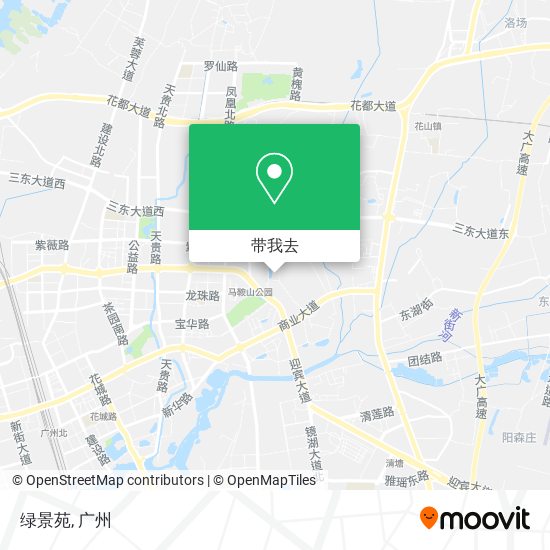 绿景苑地图