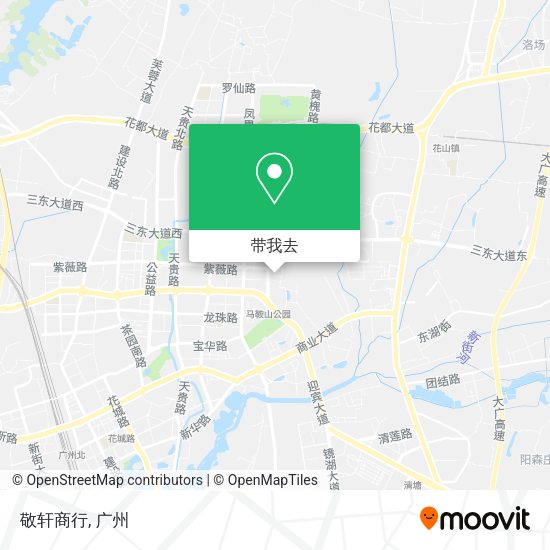 敬轩商行地图