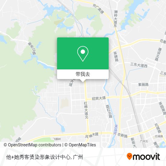 他+她秀客烫染形象设计中心地图