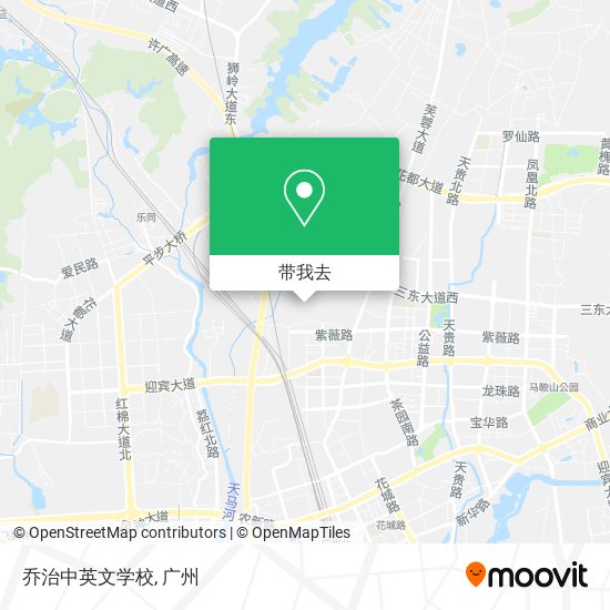 乔治中英文学校地图