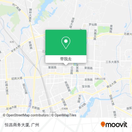 恒昌商务大厦地图