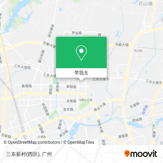 三东新村(西区)地图