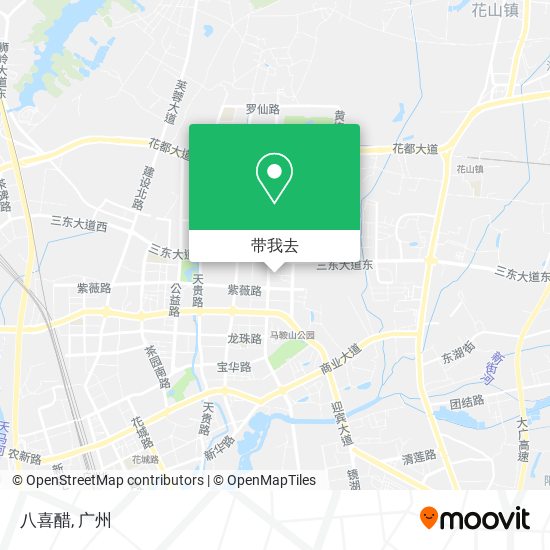 八喜醋地图