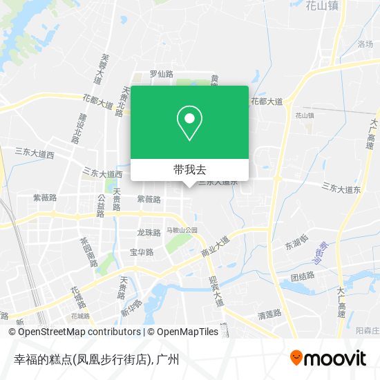 幸福的糕点(凤凰步行街店)地图
