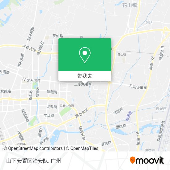山下安置区治安队地图