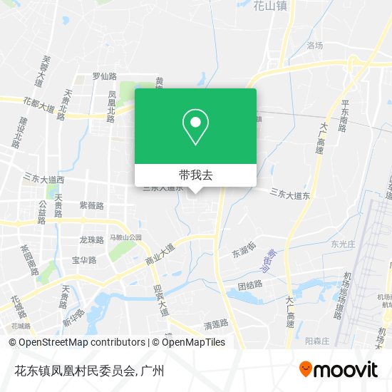 花东镇凤凰村民委员会地图