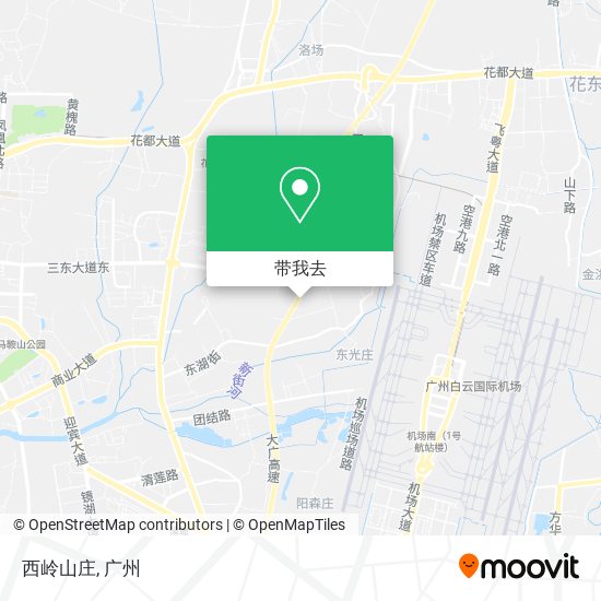 西岭山庄地图