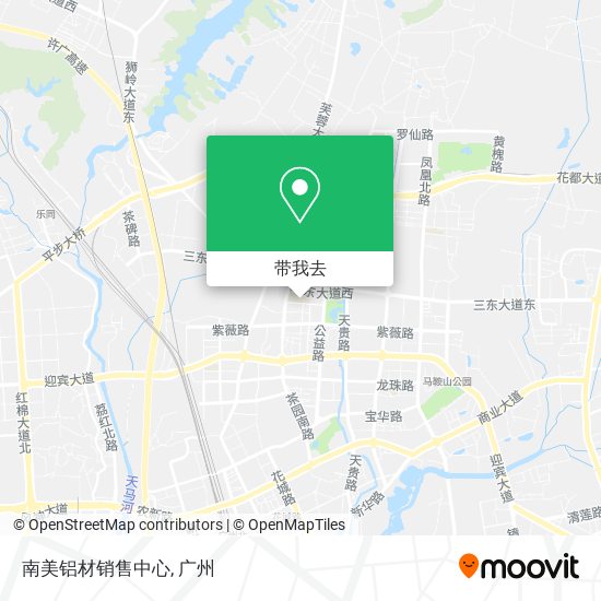 南美铝材销售中心地图